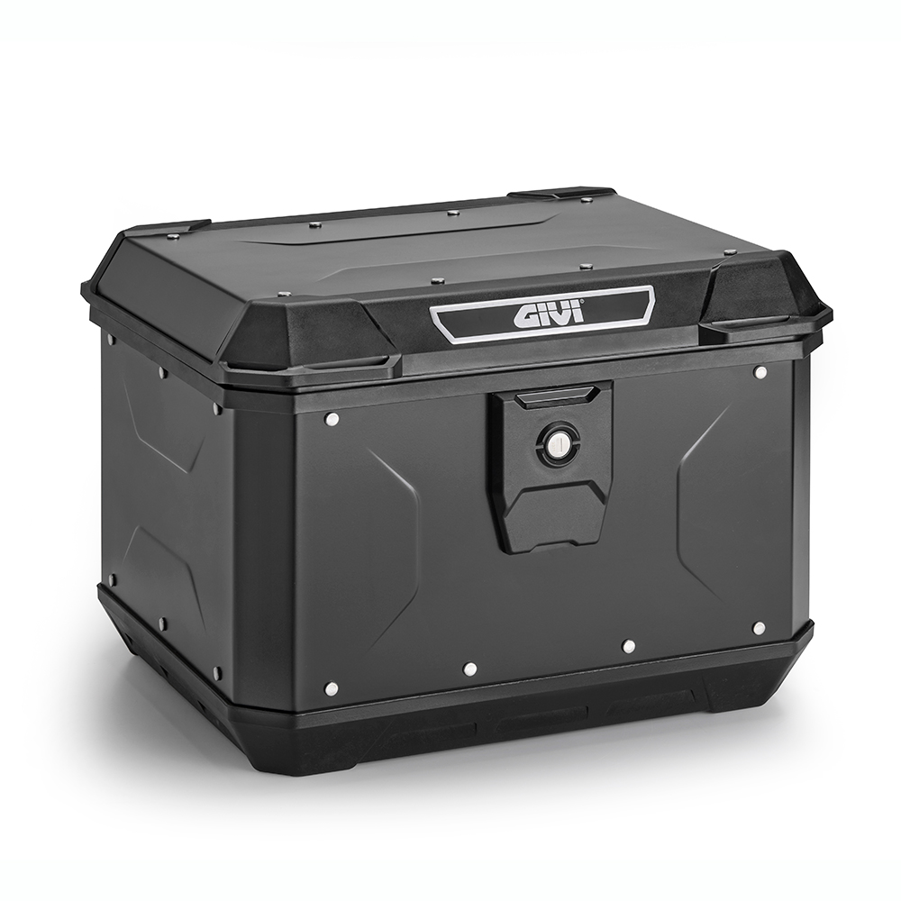 Baúl MONOLOCK® de aluminio acabado negro, 44 L. - ALP44B2