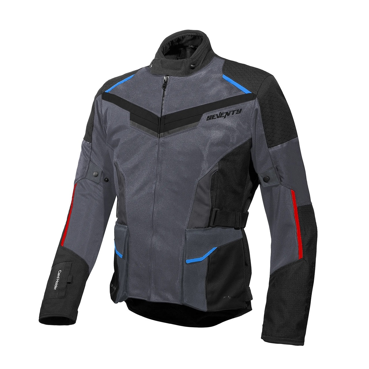 CHAQUETA SD-JT70 ATACAMA HOMBRE GRIS/AZUL/ROJO