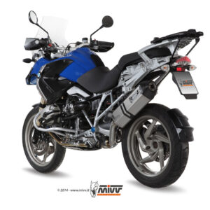 Mivv Slip-On Speed edge St. Steel con tapa carbono BMW R 1200 GS / Adventure 2004-07