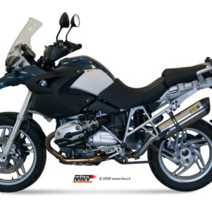 Mivv Slip-On Suono St. Steel con tapa carbono BMW R 1200 GS / Adventure 2004-07