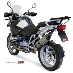 Mivv Slip-On Suono St. Steel con tapa carbono BMW R 1200 GS / Adventure 2004-07