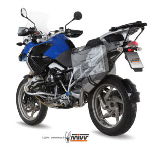 Mivv Slip-On Speed edge St. Steel con tapa carbono BMW R 1200 GS / Adventure 2004-07