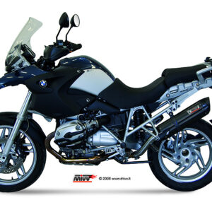 Mivv Slip-On Suono black con tapa carbono BMW R 1200 GS / Adventure 2004-07