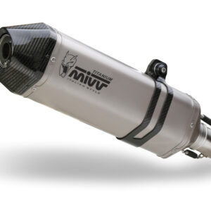 Mivv Slip-On Speed edge titan con tapa carbono BMW R 1200 GS / Adventure 2013-18