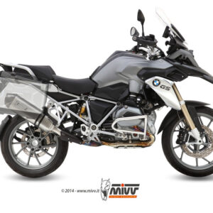 Mivv Slip-On Speed edge St. Steel con tapa carbono BMW R 1200 GS / Adventure 2013-18