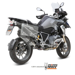 Mivv Slip-On Speed edge St. Steel con tapa carbono BMW R 1200 GS / Adventure 2013-18