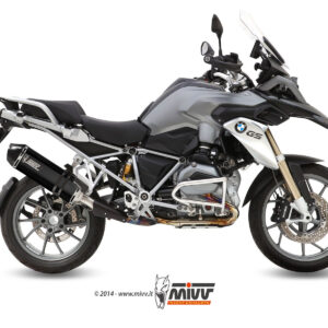Mivv Slip-On Speed edge black BMW R 1200 GS / Adventure 2013-18