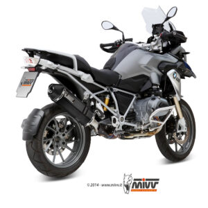 Mivv Slip-On Speed edge black BMW R 1200 GS / Adventure 2013-18
