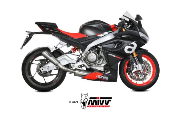 Escape Mivv Full system 2x1 X-M1 titan Aprilia RS 660 2020-24 / Tuono 660 2021-23