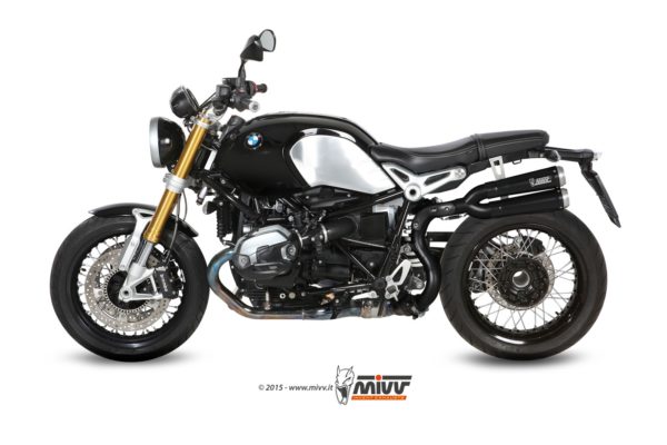 Escape Mivv Slip-On X-Cone black BMW R Nine T 2014-23