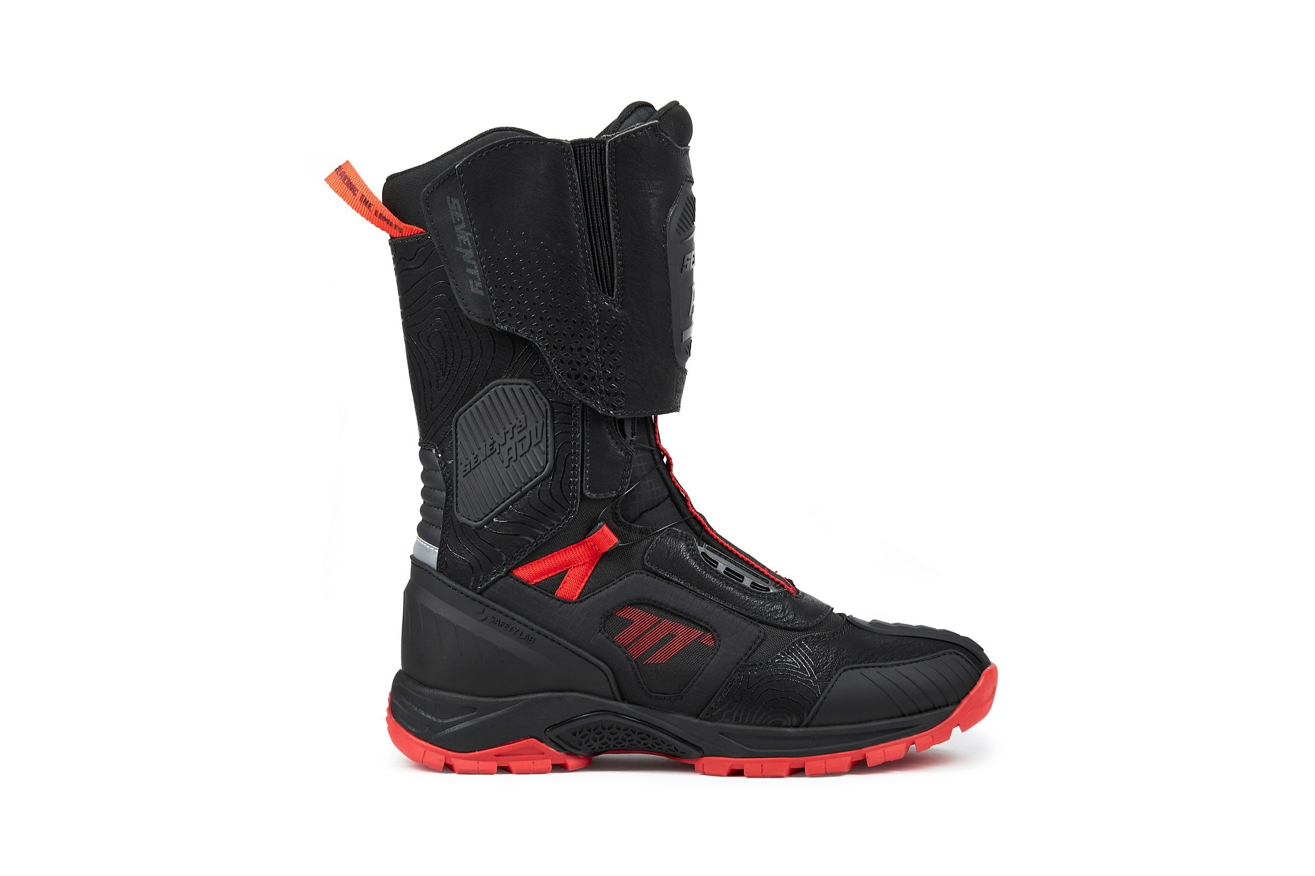 BOTA SD-BA6 STELVIO ALTA NEGRA/ROJA