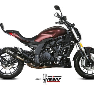 Escape Mivv Slip-On Mk3 carbono Benelli 502C 2019-24