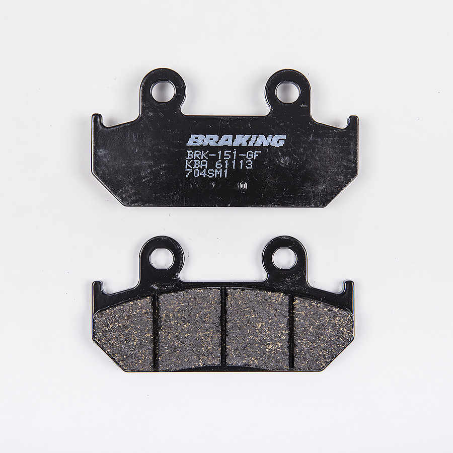 Braking Juego de pastillas de freno semimetálicas SM1 para Honda