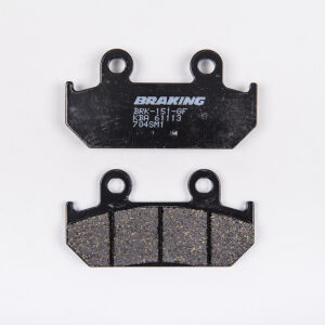 Braking Juego de pastillas de freno semimetálicas SM1 para Honda
