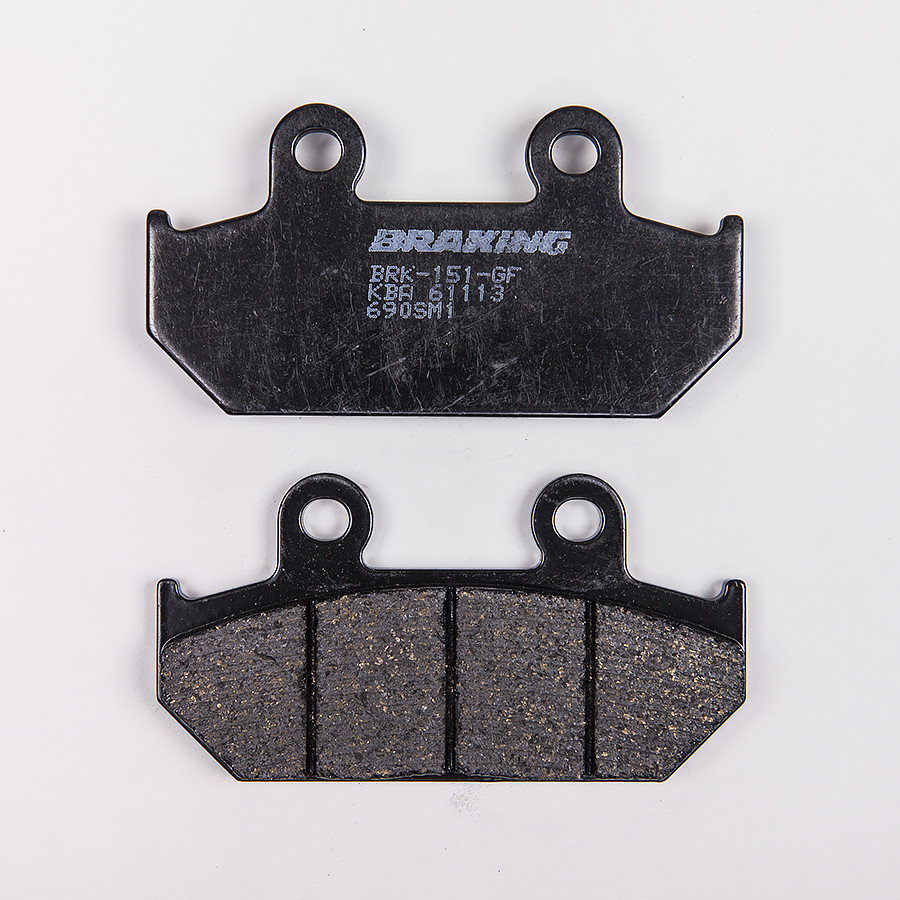 Braking Juego de pastillas de freno semimetálicas SM1 para Honda