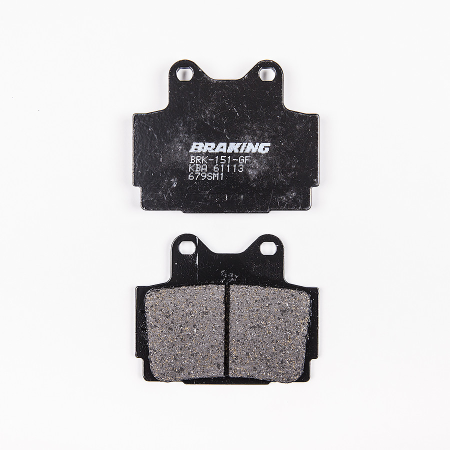 Braking Juego de pastillas de freno semimetálicas SM1 para Yamaha