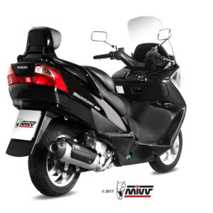 Mivv Full system 1x1 Urban St. Steel Suzuki Burgman 250 / Burgman 400 2003-06