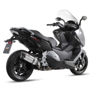Mivv Slip-On Suono St. Steel con tapa carbono BMW C 600 Sport / C 650 GT 2012-15