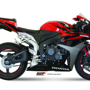 Mivv Slip-On Suono black con tapa carbono Honda CBR 600 RR 2007-12 / CBR 600 RR 2013-16