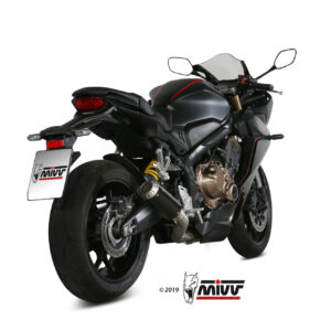 Mivv Full system 4x2x1 MK3 Black Honda CB 650 R / CBR 650 R 2019-23