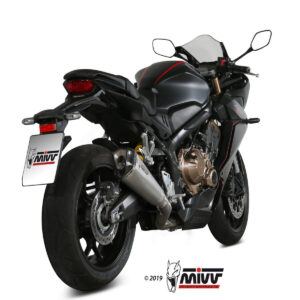 Mivv Full system 4x2x1 Delta Race St. Steel Honda CB 650 R / CBR 650 R 2019-23