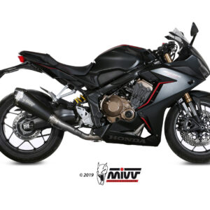 Mivv Full system 4x2x1 Delta Race Black Honda CB 650 R / CBR 650 R 2019-23