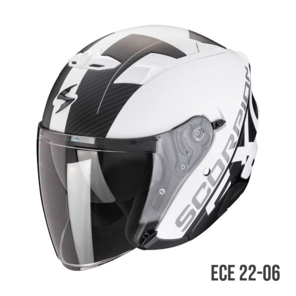 Casco Scorpion EXO-230 QR Blanco mate-Negro