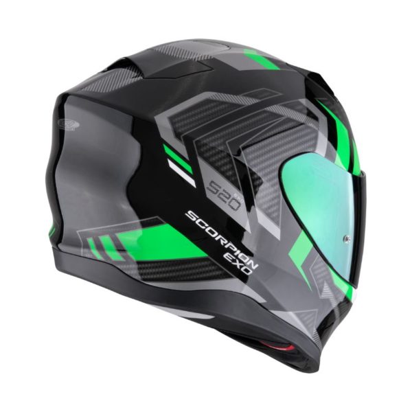 Casco Scorpion EXO-520 EVO AIR SENSUS Black Green