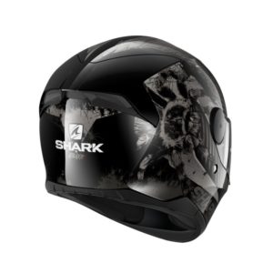 Casco Shark D-SKWAL 2 ATRAXX Black Anthracite Silver