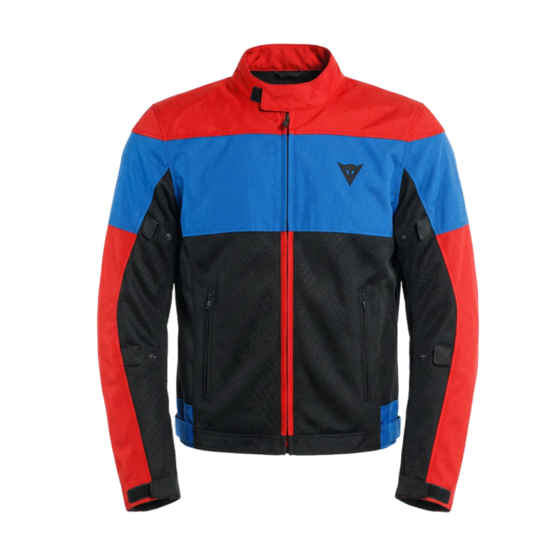 Chaqueta DAINESE ELETTRICA AIR TEX NEGRO - LAVA- AZUL