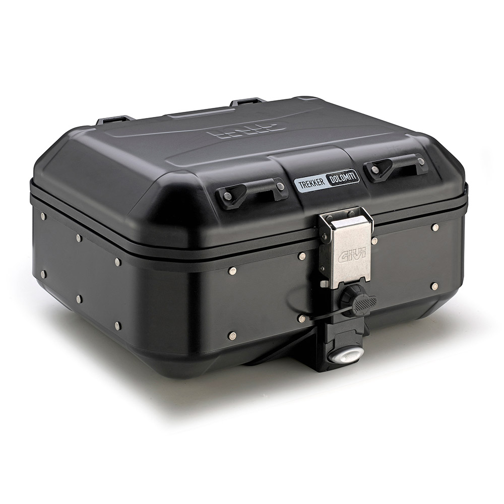Maleta MONOKEY® Trekker Dolomiti en aluminio pintado negro 30L - DLM30B