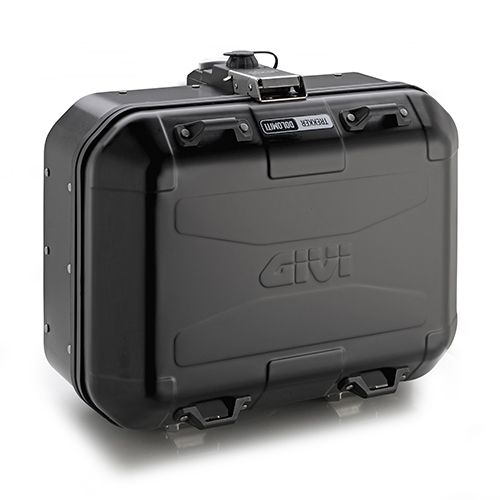Maleta MONOKEY® Trekker Dolomiti en aluminio pintado negro 30L - DLM30B