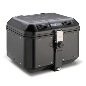 Maleta MONOKEY® Trekker Dolomiti en aluminio acabado negro, 46 L. - DLM46B