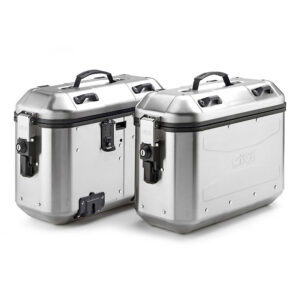 Pack de 2 maletas en aluminio natural 36 L.  - DLMK36APACK2