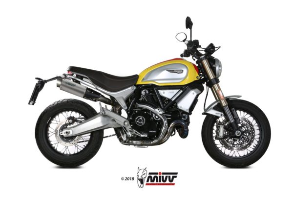 Escape Mivv 2 Slip-On GP Pro titan Ducati Scrambler 1100 2018-20