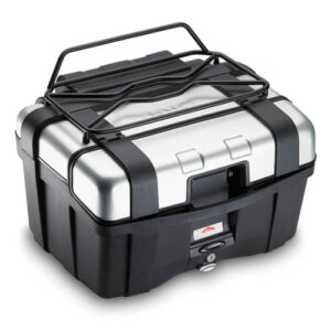 PORTAPAQUETES SUPERIOR METALICO NEGRO TRK33-TRK46 (PERMITE APRETURA VENANILLA MALETA)