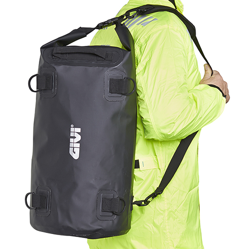 Bolsa sillín cilíndrica impermeable 30 L - EA114BK