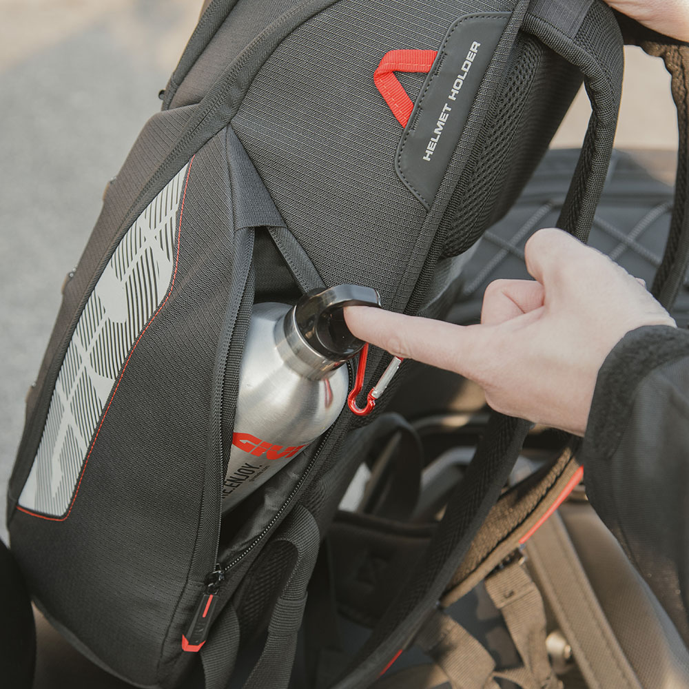 Mochila para moto con bolsillo termoformado de 18 litros - EASY13