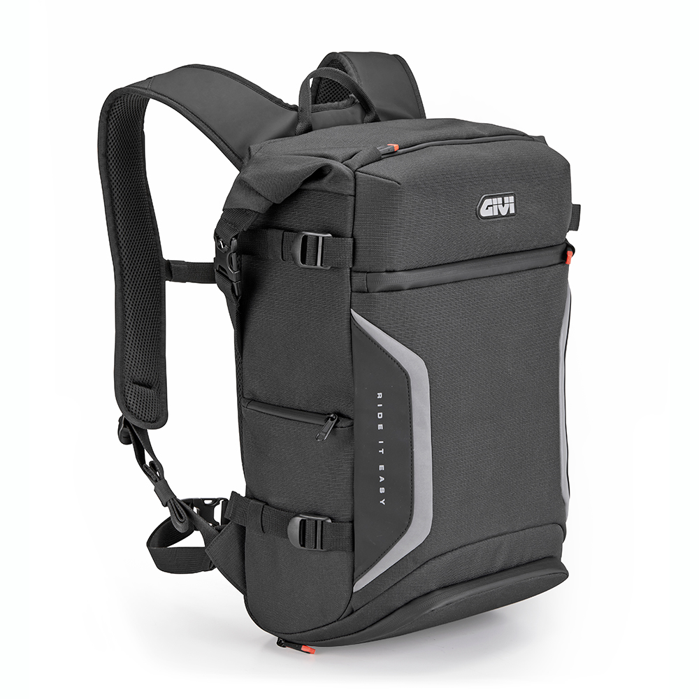 Mochila para moto con bolsa interna impermeable de 24 litros - EASY14