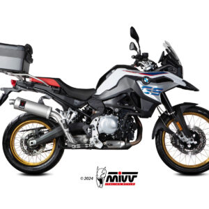 Mivv Slip-On DAKAR Black BMW F 750 GS / F 850 GS 2018-24