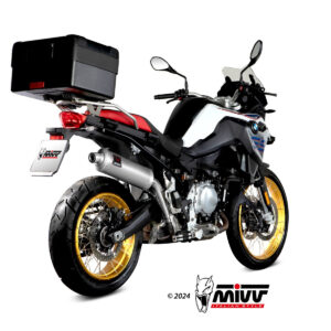 Mivv Slip-On DAKAR Black BMW F 750 GS / F 850 GS 2018-24