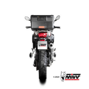 Mivv Slip-On DAKAR St. Steel BMW F 750 GS / F 850 GS 2018-24