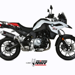 Mivv Slip-On DAKAR Black BMW F 750 GS / F 850 GS 2018-24