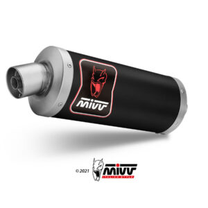 Mivv Slip-On DAKAR Black BMW F 750 GS / F 850 GS 2018-24