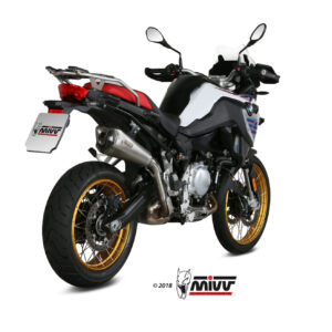 Mivv Slip-On Delta Race St. Steel BMW F 750 GS / F 850 GS 2018-24