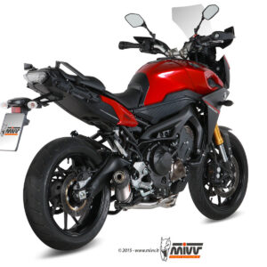 Mivv Full system 3x1 Oval titan con tapa carbono Yamaha Tracer 900 / GT / FJ-09 2015-20