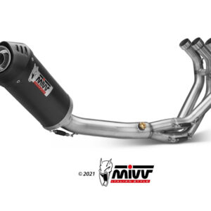 Mivv Full system 3x1 Oval carbono con tapa carbono Yamaha Tracer 900 / GT / FJ-09 2015-20