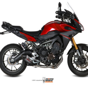 Mivv Full system 3x1 Oval titan con tapa carbono Yamaha Tracer 900 / GT / FJ-09 2015-20