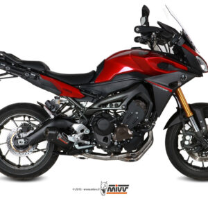 Mivv Full system 3x1 Oval carbono con tapa carbono Yamaha Tracer 900 / GT / FJ-09 2015-20