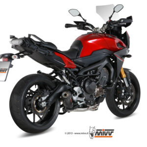 Mivv Full system 3x1 Oval carbono con tapa carbono Yamaha Tracer 900 / GT / FJ-09 2015-20